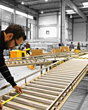 Convoyeur à rouleaux