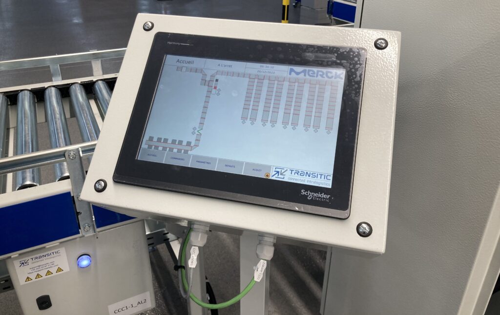 automation merck Control panel Merck - Transitic Systems