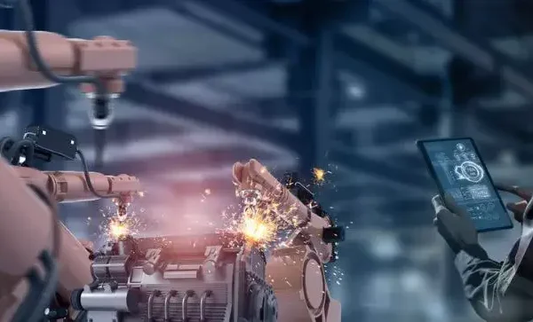 cobot entrepôt warehouse operator