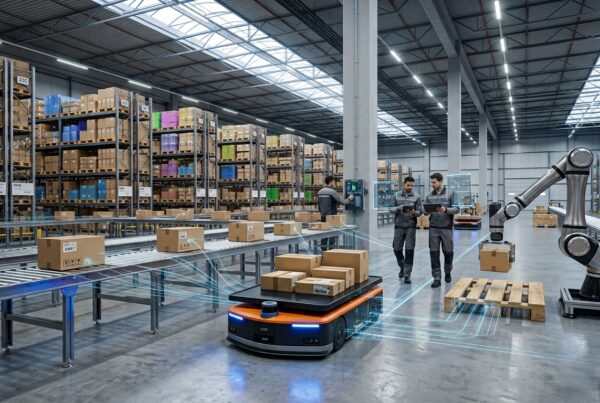 IA - intelligence artificielle - AI - artificial intelligence - automated warehouse