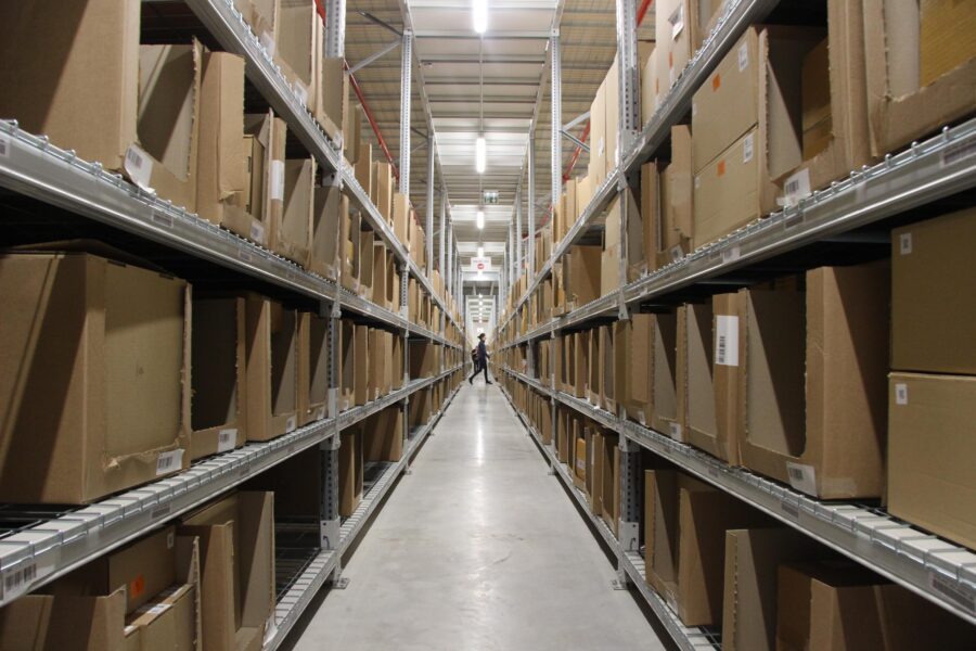 Logistique - Stockage statistique cartons - Transitic