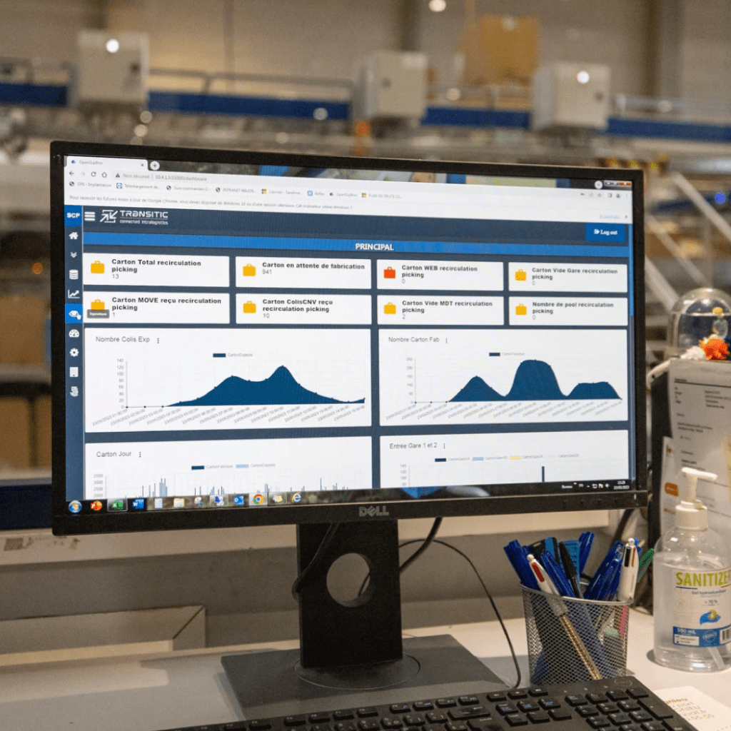 WCS - GPE - TRANSITIC écran Open WCS GPE - Transitic